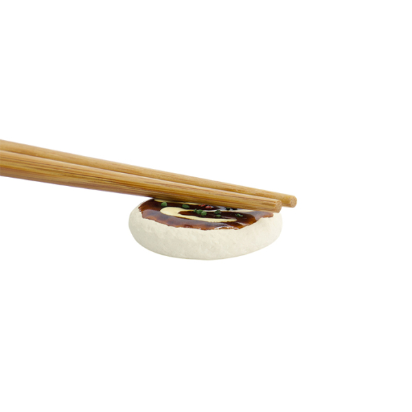 TDS, Kawaii Chopstick Rest, Okonomiyaki, 3.9x1cm, Item No. 33662