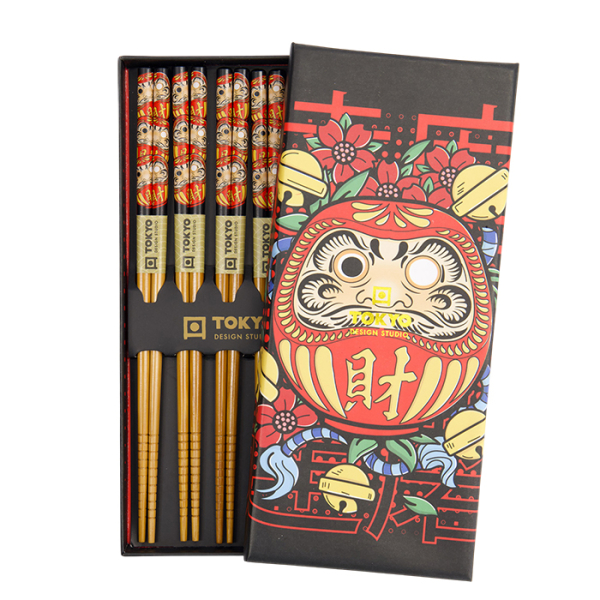 Black Twist Chopstick Set at g-HoReCa