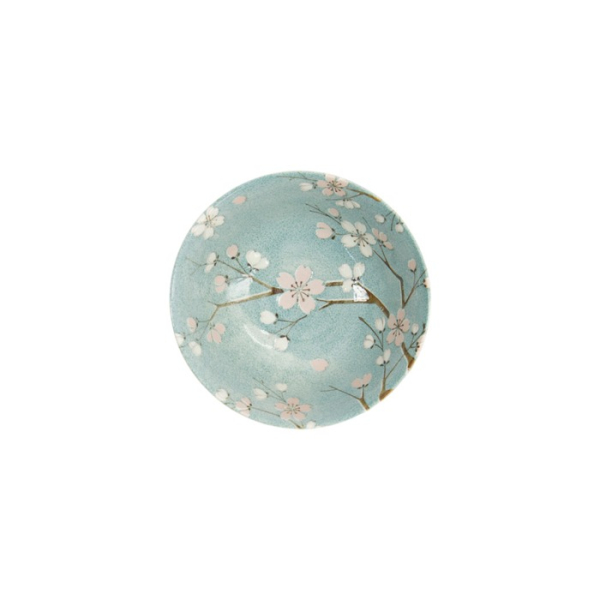 Tayo Bowl Fujisakura Green, Porcelain, Ø 15.2 × 6.7 cm, 500 ml, Item No. 33705
