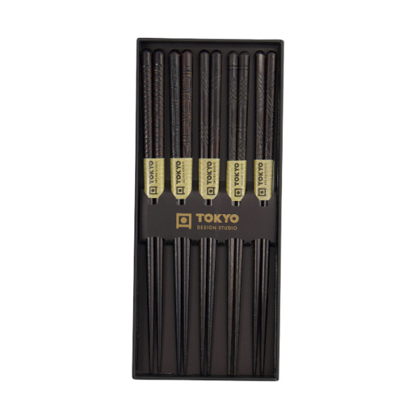 TDS, Chopstick Set, Carp, 5 pair, Item No. 33832