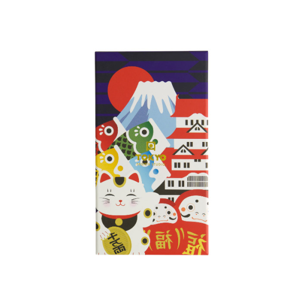 TDS, Kids Chopstick Set, Lucky Cats Japan, 5 pair, Item No. 33840