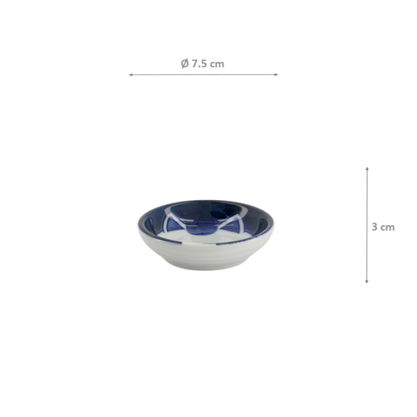 TDS, Sauce Bowl, Kawaii Cat Neko, Ø 7.5 x 3 cm - Item No. 33853