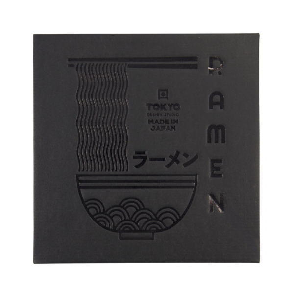 TDS, Ramen Schale Geschenkset, 6-tlg., Hayase, Weiß, Ø 21,5x9cm 1300ml , Art.-Nr. 33900