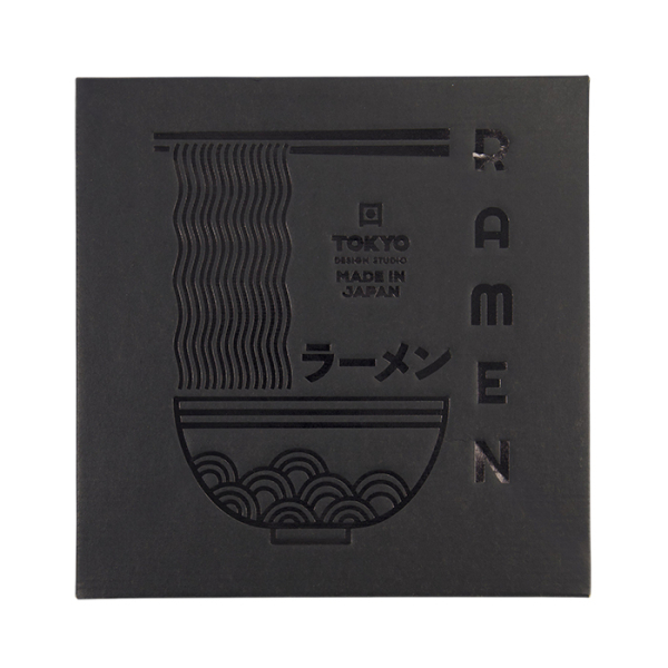 TDS, Ramen Bowl Giftset, Aisai Seigaiha, 6 Pcs, Blue, Ø 21.5x9cm 1300ml, Item No. 33902