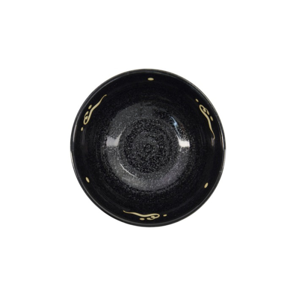 Ramen Bowl Kawaii Black Whale, Porcelain, Ø 18.7 × 8.8 cm, 1.25 l, Item No. 33948