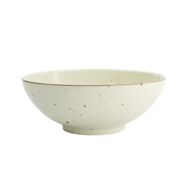 TDS, Ramen Bowl, Shirogesho, Ø 21.3x8.2 cm, 1450ml, Beige, Item No. 33963