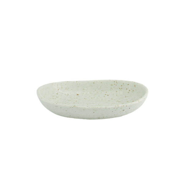TDS, Oval Bowl, Teppun Konahiki, White, Ø 22.2x17.5cm, Item No. 33968