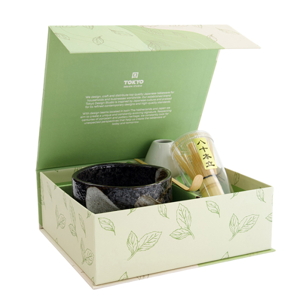Ø 10.8x6.8cm Matcha Starter Giftset Yuzu Black at g-HoReCa (picture 2 of 2)