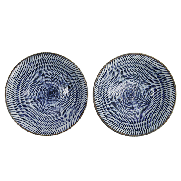 TDS, Ramen Bowl Gift Set, Kanna, 2 pcs., Ø 19x7.5cm 1100ml, Item No. 33980