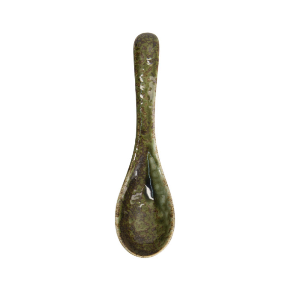 TDS, Renge Spoon, Oribe, 17cm, Green - Item No. 34012
