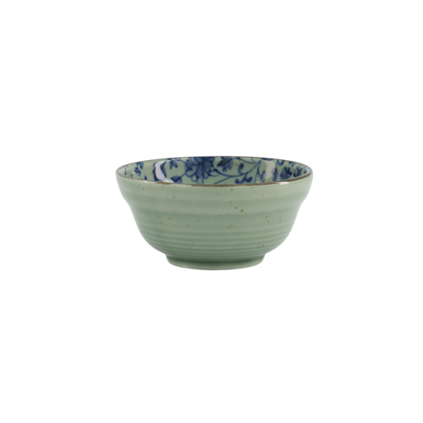 TDS, Mashiko Bowl, Kyokarakusa, Ø 9.5 x 4.5 cm - Item No. 34021