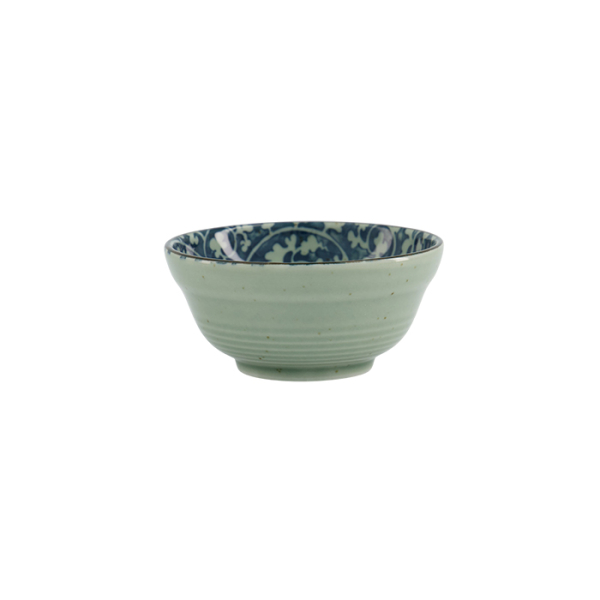 TDS, Mashiko Bowl, Takokarakusa, Ø 9.5 x 4.5 cm - Item No. 34023
