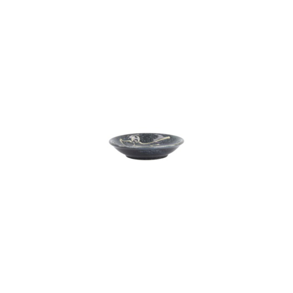 Sauce Bowl Kawaii Whale Black, Porcelain, Ø 9 × 2.1 cm, Item No. 34069