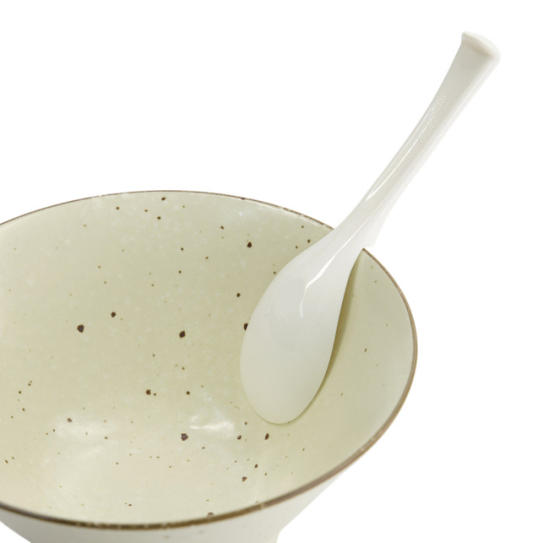 TDS, Ramen Spoon, 17cm, White - Item No. 34085