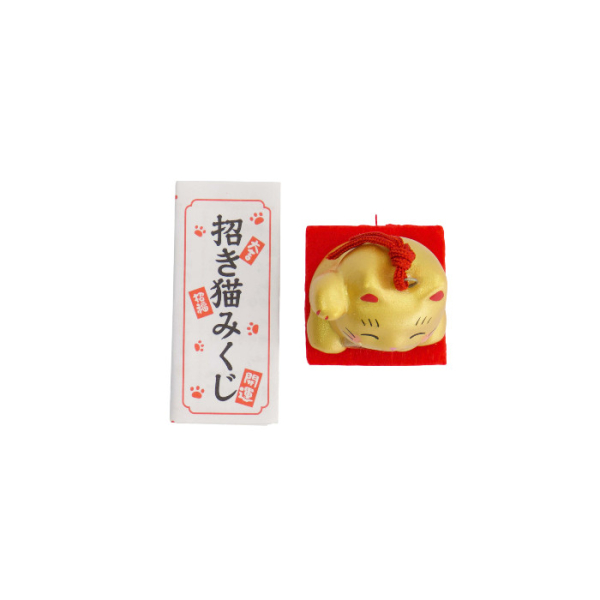 TDS, Lucky Cat, Dekoration, Gold, 3,5cm - Art Nr. 34125