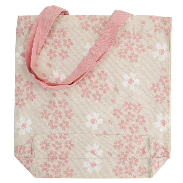 TDS, Kawaii Tote Bag, Pink Shiba, 39 x 38 cm, Item No. 34164