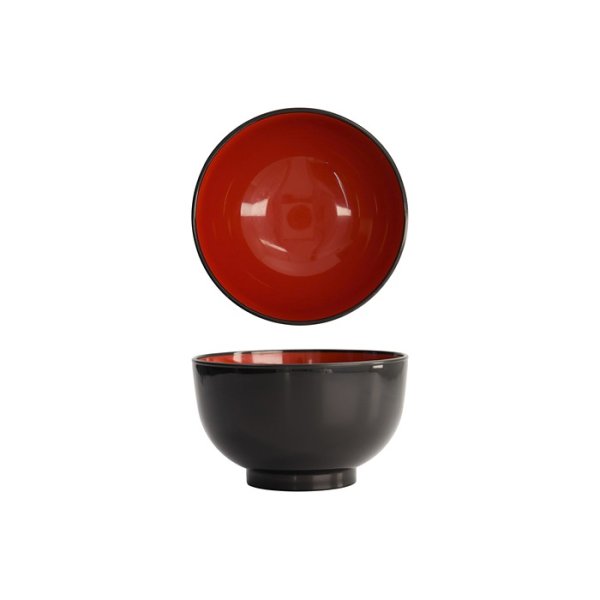 Tokyo Design Studio Schale ABS Lacquerware, ABS-Kunststoff, Ø 13,3 × 8,3 cm