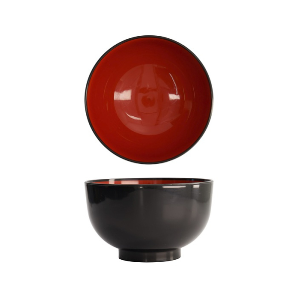 Tokyo Design Studio Schale ABS Lacquerware, ABS-Kunststoff, Ø 15,9 × 9,5 cm