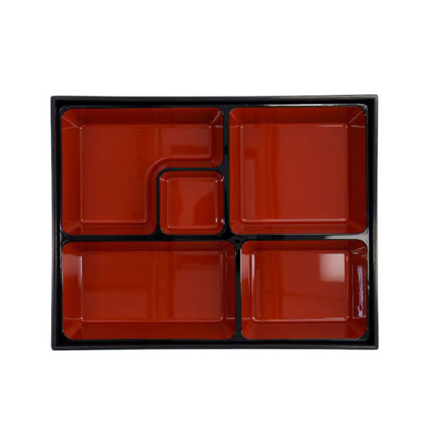 TDS, Bentobox, ABS Lacquerware, 27.5x21.5cmm, Art.-Nr. 4194
