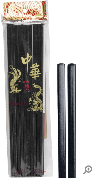 Chopsticks Melamine Black EDO Japan at g-HoReCa 