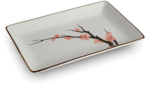 Sushi plate Sakura Ø 20×13 cm | H2,5 cm Edo Japan at g-HoReCa (picture 1 of 3)
