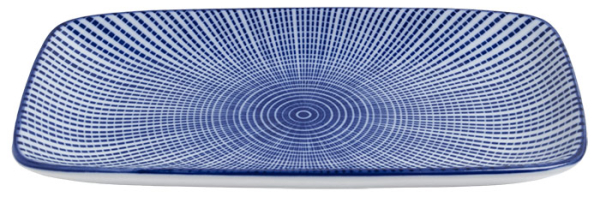 Sushi plate Tokusa Blue China Ø 22,2 x 12,4 cm | H2,5 cm Edo Japan at g-HoReCa (picture 1 of 3)