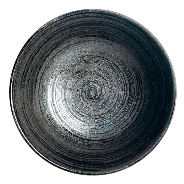 Bowl, Uzu Black, Ø 22 x 9 cm, Item No. 6040127