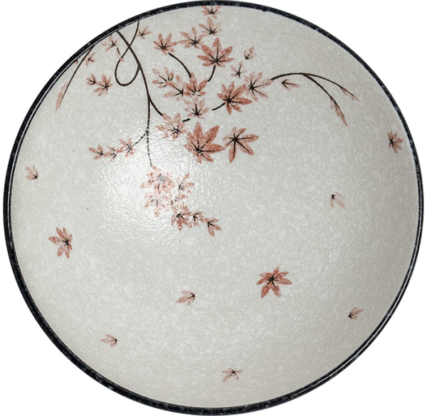 Schale Ahornblatt Ø 24 cm | H7,5 cm EDO Japan bei g-HoReCa (Bild 2 von 2)