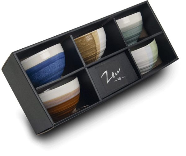 Bowl set Zen Ø 11 cm | H 7 cm - Item no. 6041063 EDO Japan at g-HoReCa (picture 1 of 2)