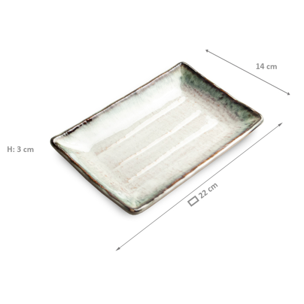 Aurora Blau Plate at g-HoReCa (picture 2 of 3)