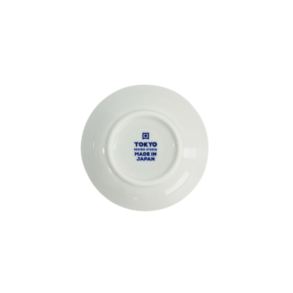 TDS, Round-Sauce Bowl, Kawaii Hananeko Cat, Blue Ø 9.8x2.5cm - Item No. 61691