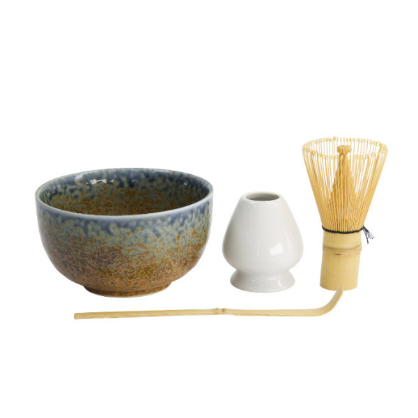 Matcha Gift Set Reef Blue, 4 pcs., 12.7 × 7 cm, Item No. 617409