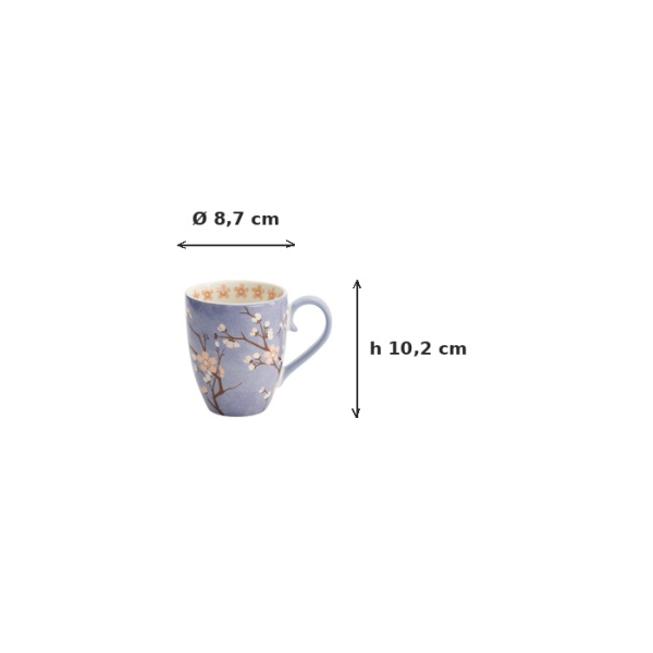 Tasse Kawaii Fujisakura in Geschenkbox, Porzellan, Ø 8,7 × 10,2 cm, 340 ml, Art.-Nr. 618116