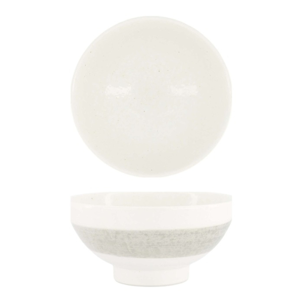 Ramen Bowl Yuki Kobiki White, Porcelain, 1 l, Item No. 618604
