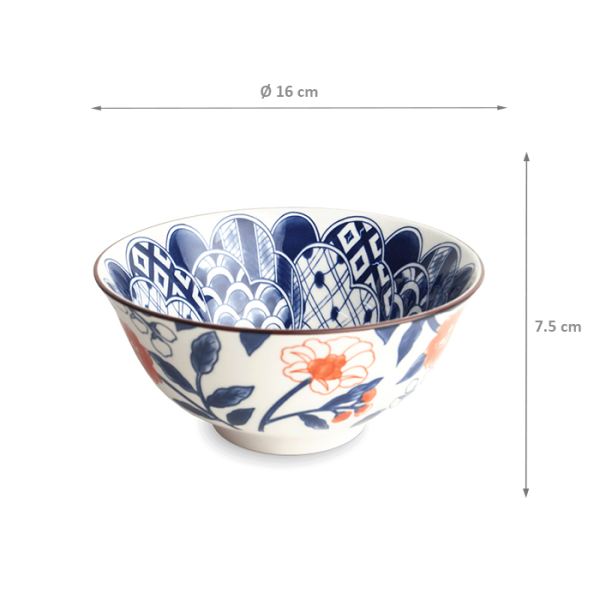 Bowl Ressha Ø 16 cm | H7 cm EDO Japan at g-HoReCa (picture 3 of 3)
