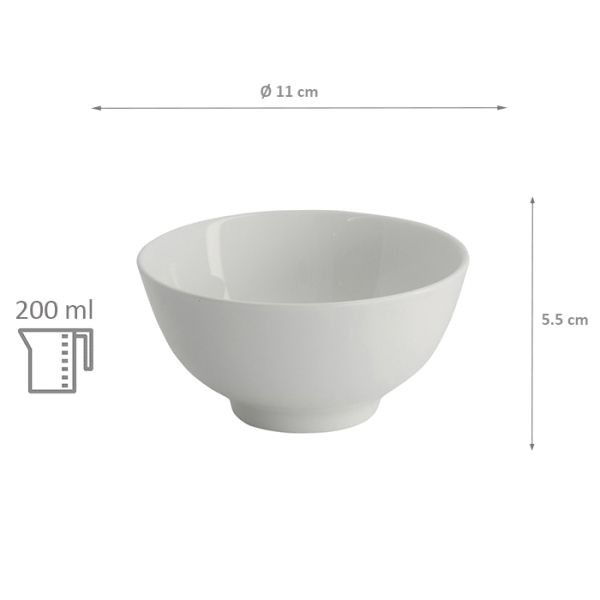 White Series Schale bei g-HoReCa (Bild 2 von 2)