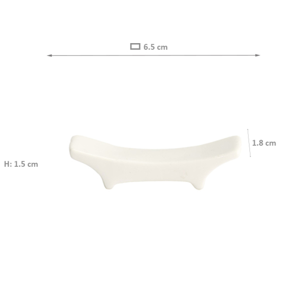 White Series Chopsticks Rest  at g-HoReCa (picture 4 of 4)