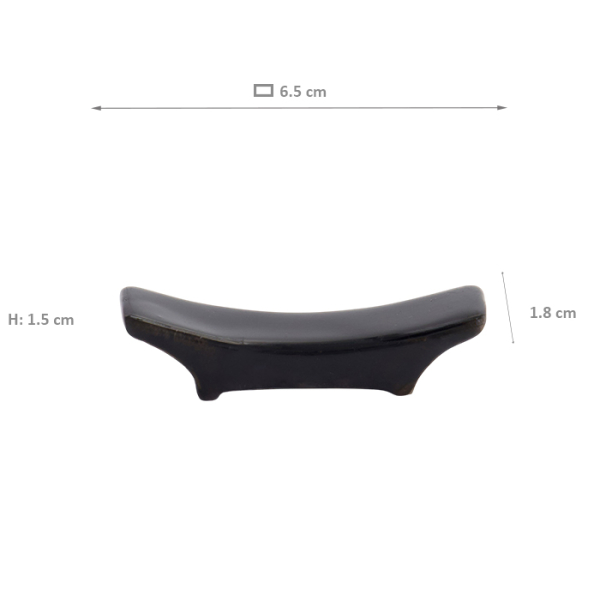 TDS, Chopsticks Rest , Black Series, 6.5 cm, Item No. 7732