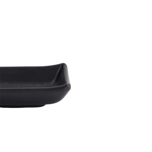 Sauce Bowl Black, Melamine, 9.2 × 6.9 × 3.1 cm, 50 ml, Item No. 8017