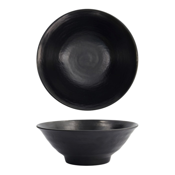 Tokyo Design Studio Noodle Bowl Black, Melamine, Ø 21.4 × 8 cm, 840 ml