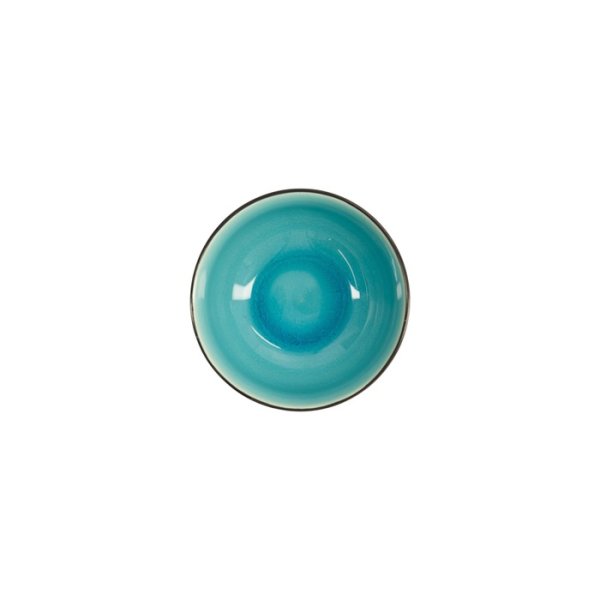 Bowl Glassy Turquoise, Ø 13 × 7.2 cm, 570 ml, Item No. 8170