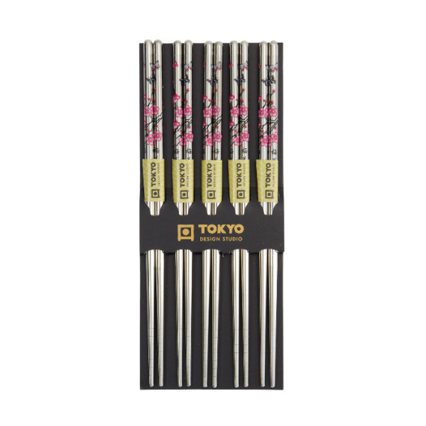 Stainlees Steel Chopsticks at g-HoReCa