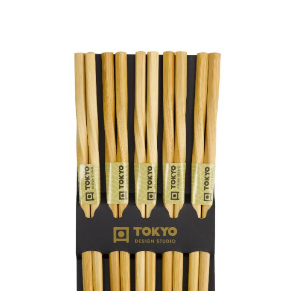 TDS, Chopstick Set, Kitchenware, 5 pair, 22.5 cm, Item No. 8463