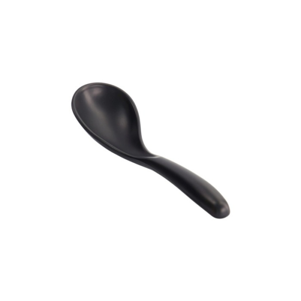 Löffel Schwarz, Melamin, 18,5 cm, Art.-Nr. 8553