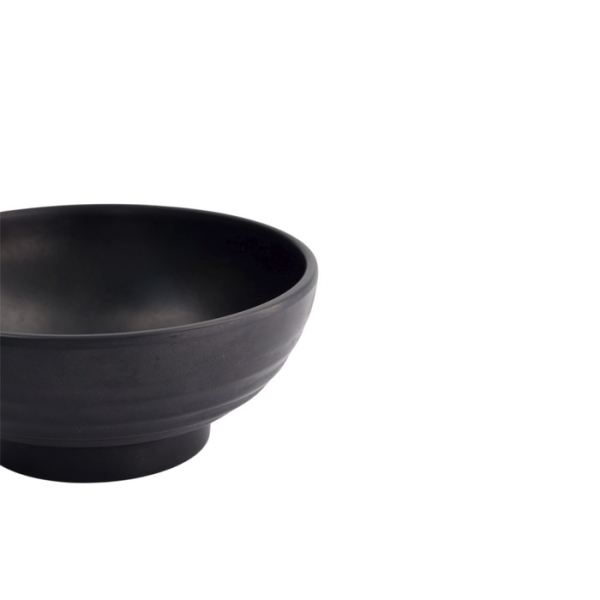 Noodle Bowl Black, Melamine, Ø 19 × 8 cm, 850 ml, Item No. 8556