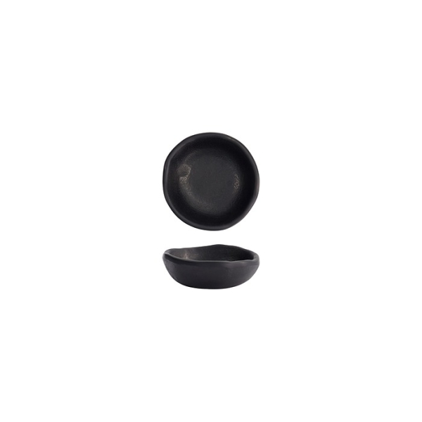 Tokyo Design Studio Sauce Bowl Black, Melamine, Ø 8.5 × 2.8 cm, 90 ml