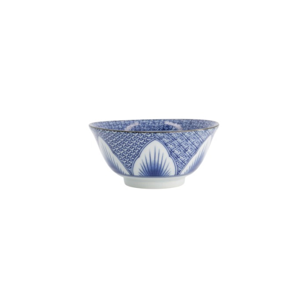 Reisschale Mixed Bowls Lily Flower Oriental HB Blau, Porzellan, Ø 14,8 × 6,8 cm, 550 ml, Art.-Nr. 8968