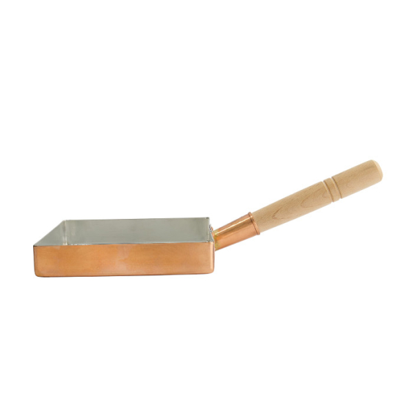 TDS, Copper Tamago Pan, Kitchenware, 18 cm, Item No. 9903