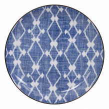 TDS, Teller, Shibori, Ø 21.5x3cm, Art.-Nr. 15301
