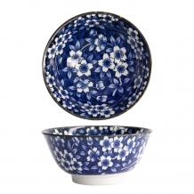 TDS, Schale, Tokyo Blue, Mixed Bowls, Sakura, Ø 15 x 7 cm, 550 ml - Art Nr. 15425